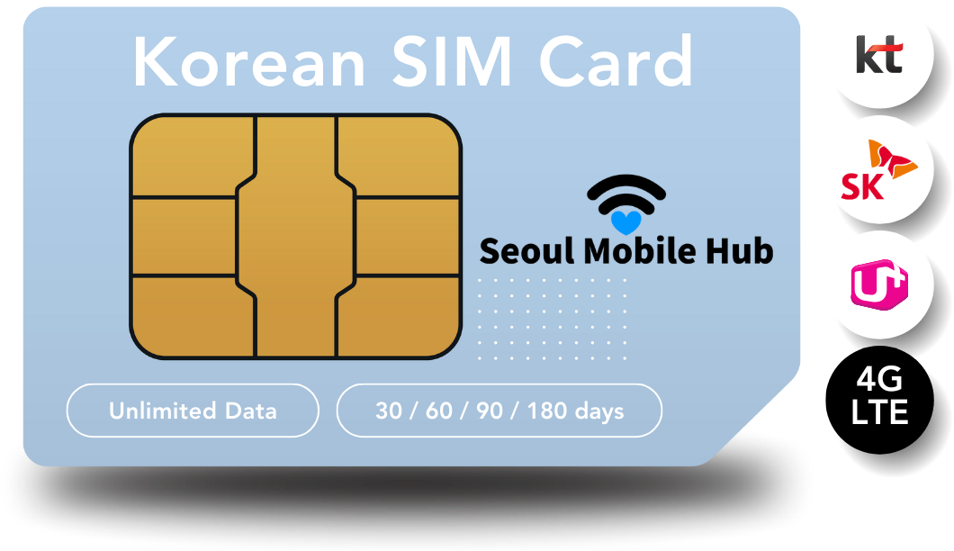 Seoul Mobile Hub Korean SIM Card